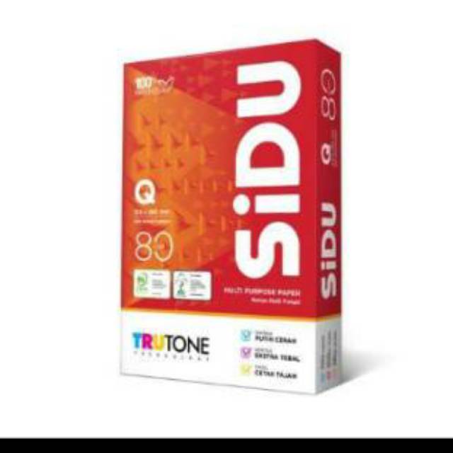

Kertas HVS Sinar Dunia Quarto 80 Gsm / HVS Sidu Q 80 Gram / Kertas HVS Putih Sidu Q80 gsm / 80Gsm