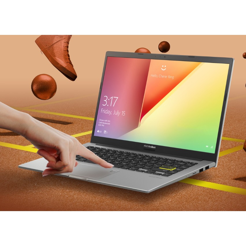 ASU VIVOBOOK A413EP INTEL CORE i7 1165G7 RAM8GB SSD512GB 14FHD IPS NVIDIA MX330 WIN10 &amp; OHS 2019