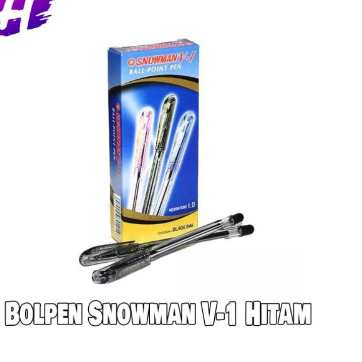 

Barang Pilihan.. BOLPOINT SNOWMAN V-1 0.7 MM(12 PCS)