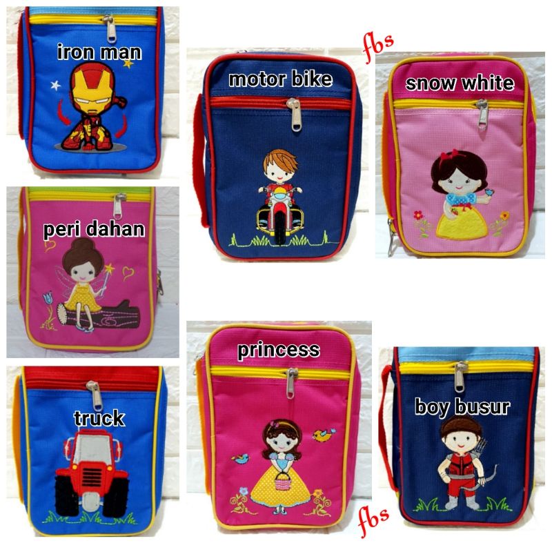 

ART CASE BORDIR Pencil Case Organizer TEMPAT PENSIL ANAK SEKOLAH
