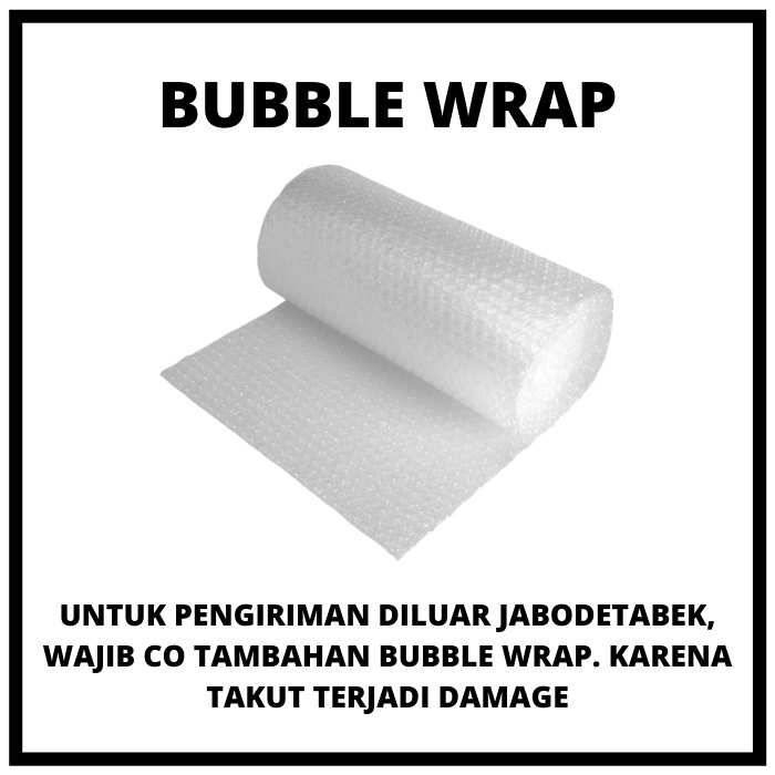 Tambahan Packing Bubble Wrap dan Kardus Supaya Lebih Aman