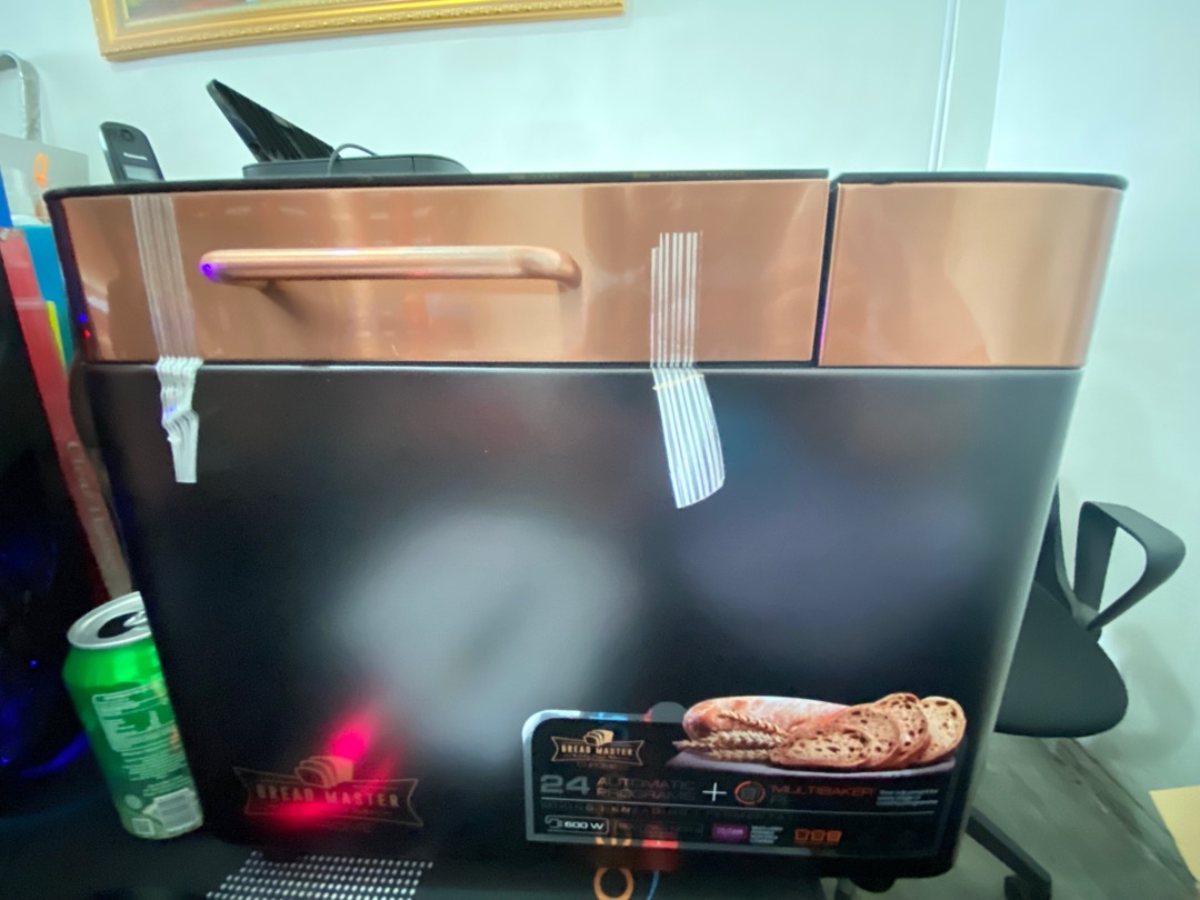 Bread Master Chrome Mesin Pembuat Roti Otomatis / Bread Maker / Peralatan Kue / Baking Ready Medan