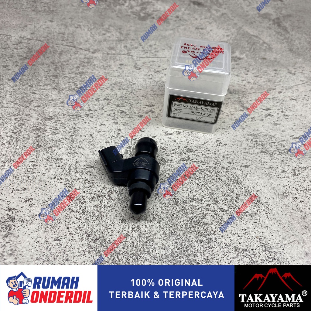 INJECTOR INJEKTOR SUPRA X 125 LAMA BATMAN FI 4 HOLE 16450-KPH-701 TAKAYAMA