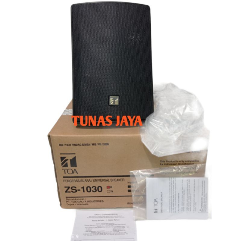 SPEAKER TOA ZS1030 TOA ZS 1030 ORIGINAL SPEAKER TOA ZS1030 GARANSI RESMI