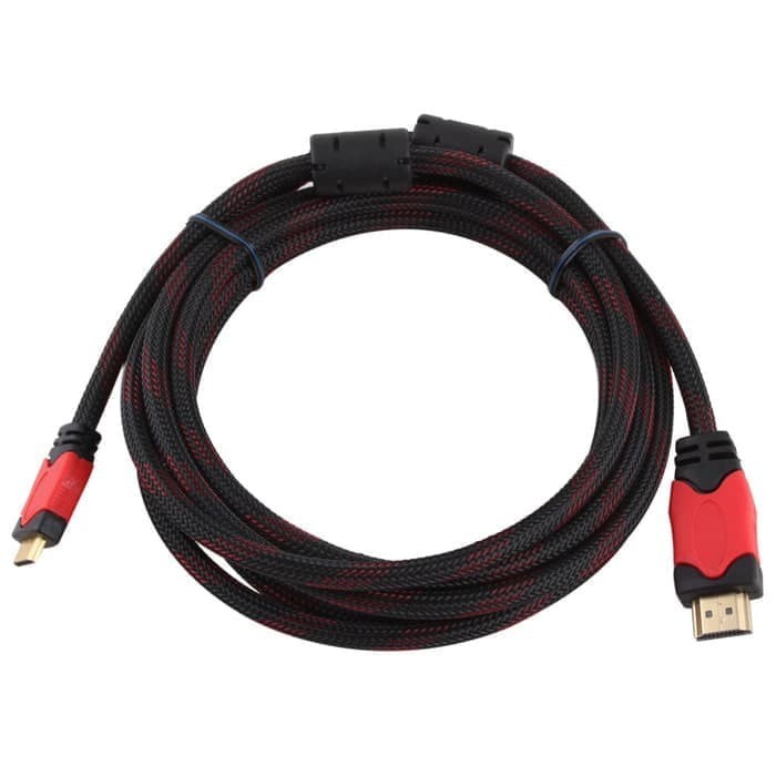 Kabel HDMI male to Male serat jaring / HDMI to HDMI 3 M