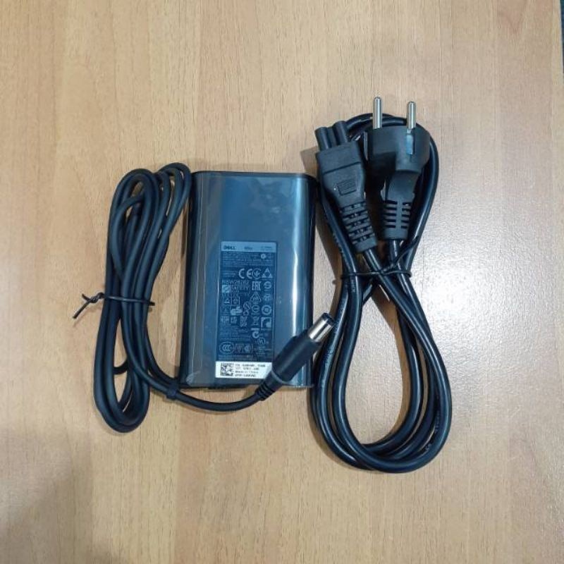 Adaptor Charger Laptop Dell Latitude E7240 E7250 E7440 E7450 20v-3.25a 65 Watt Oval Ori