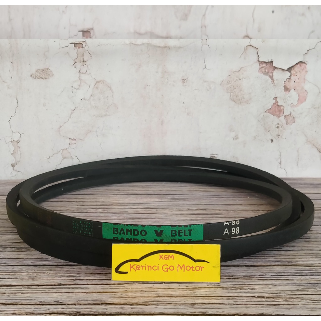 BANDO VAN BELT A-98 V BELT TALI KIPAS A98 FAN BELT VANBELT POLOS A-98