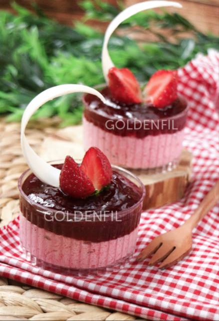 GOLDENFIL STRAWBERRY 1 kg Selai Stroberi Jam