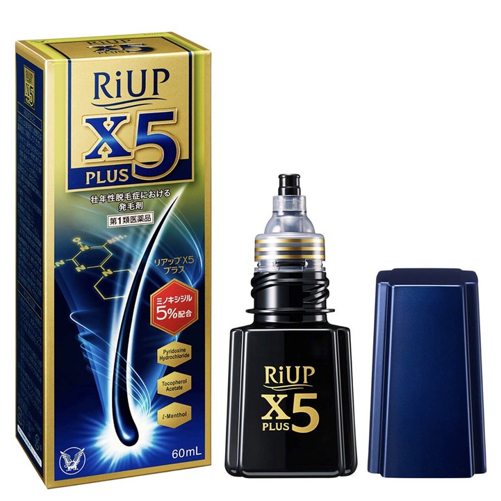 RIUP X5 PLUS Hair Tonic for men (60ml)
