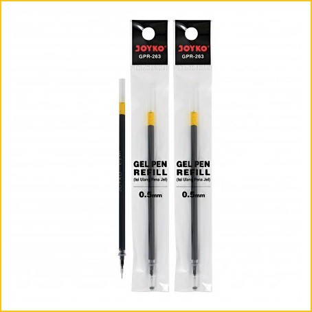 Refill Pena JOYKO 0,5 mm Isi Ulang Pulpen Bolpen Gel Pen Tinta Refil Polos