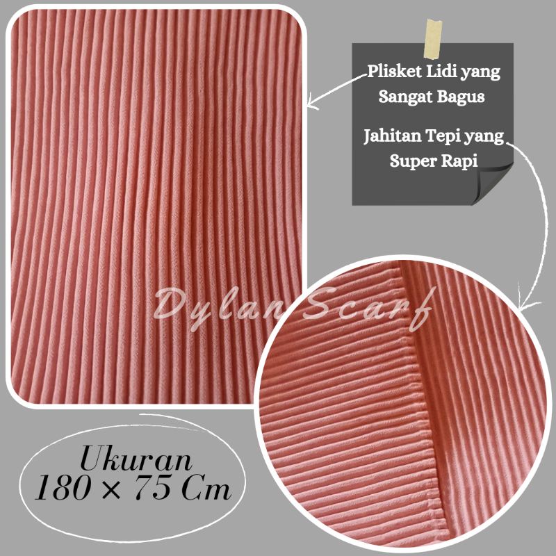 Jilbab Pashmina Plisket Ceruty Babydoll Premium Import-3
