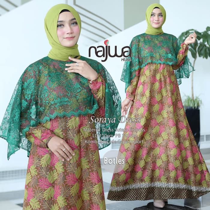 Gamis Soraya Ori Najwa Longdress Maxi
