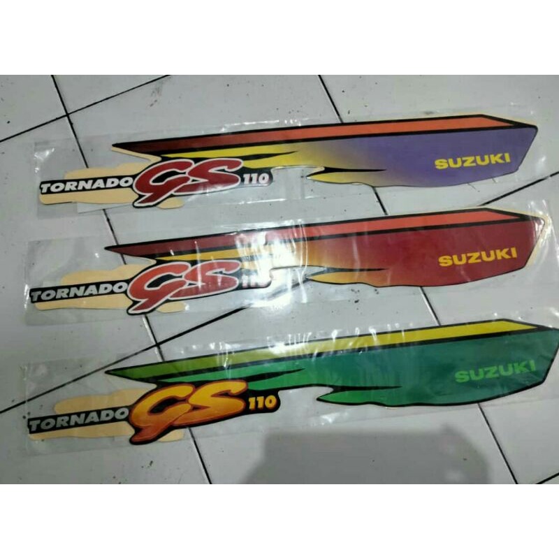 Stiker/Striping tornado gs
