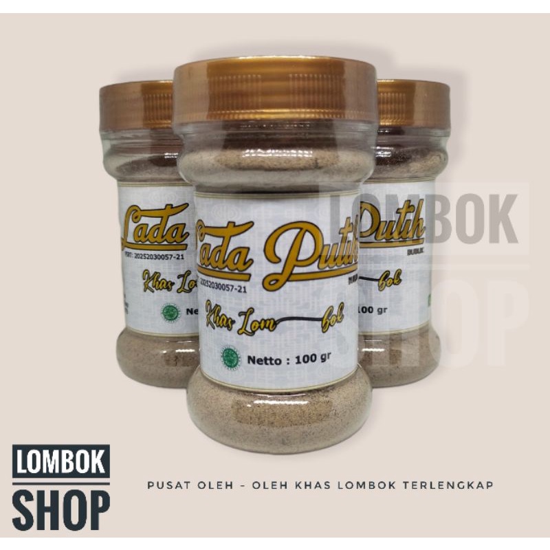 

Lada Putih Bubuk Khas Lombok Kualitas Terbaik
