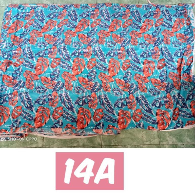 (SP CS 16F4A) Kain Rayon Motif Janda bolong (harga per 0.5 m) ▣