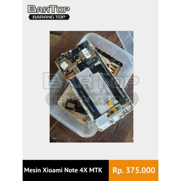 Mesin HP Xiaomi Note 4X Mediatek, Ram 4gb Internal 64gb, Normal, Original, Android