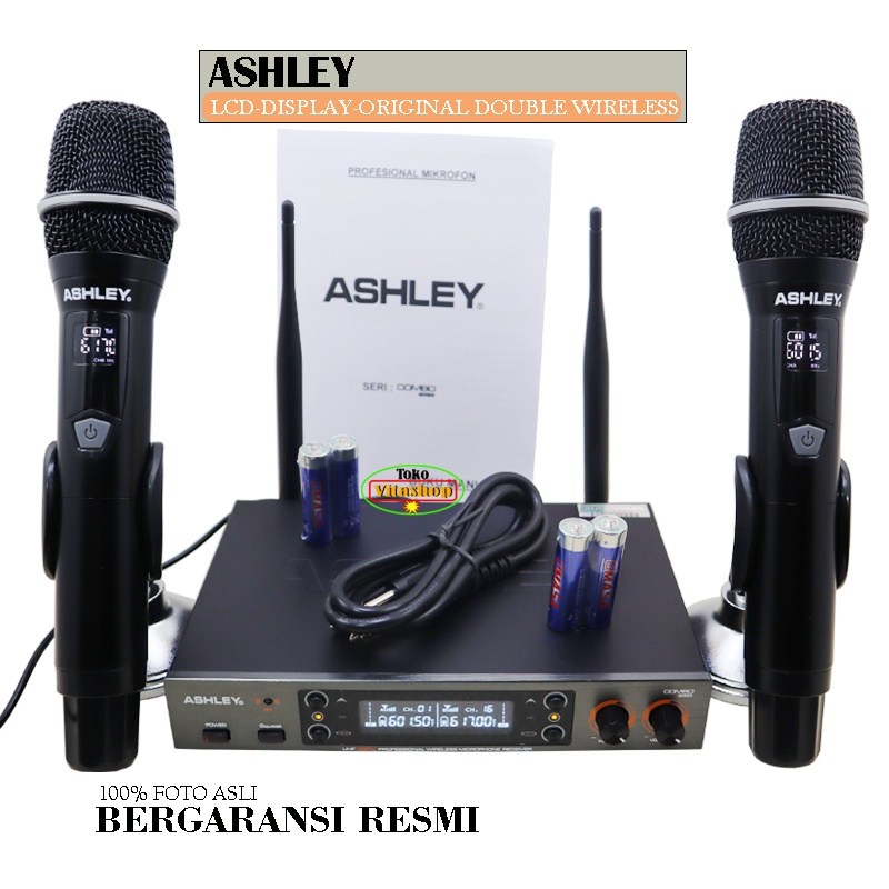 MIC WIRELESS ASHLEY COMBO SERIES MIKROFON WERLES MIK MIKROPON WIRLES