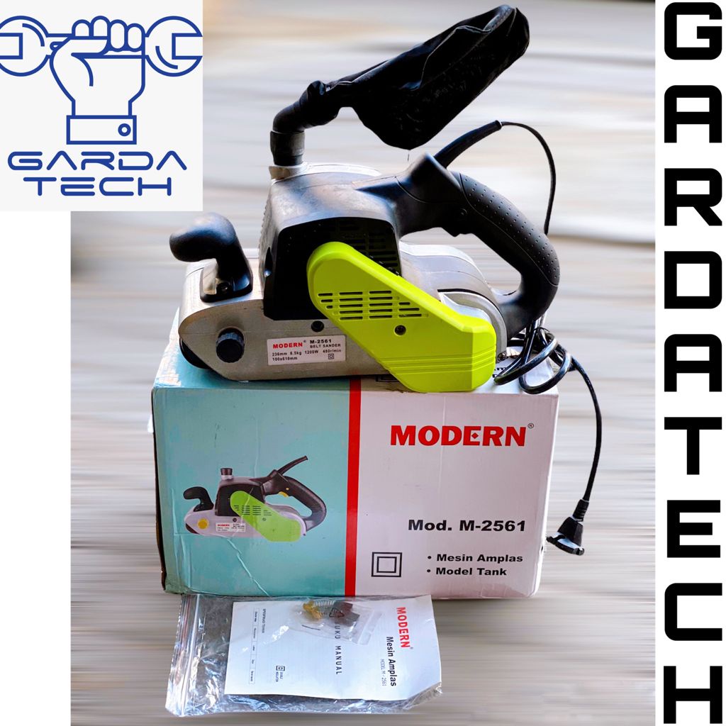 Belt Sander Mesin Amplas Modern M 2561 model Tank