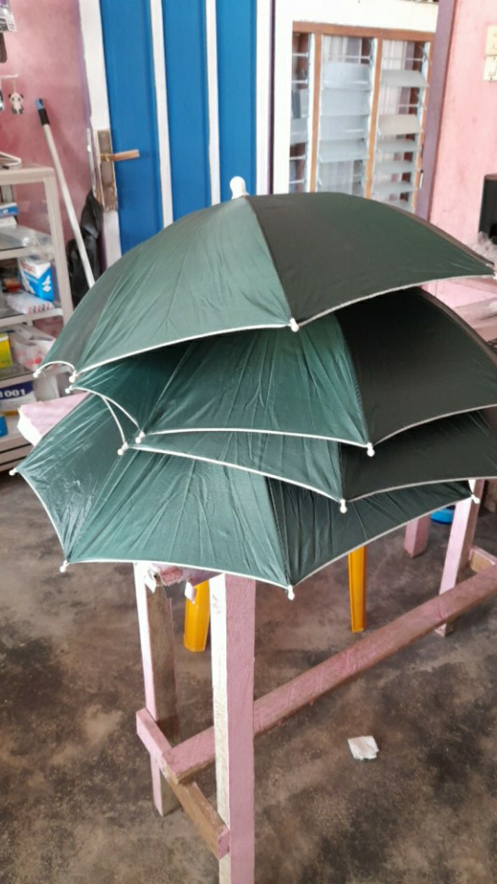 Payung Topi Nagoya Payung Kepala / Payung Polos
