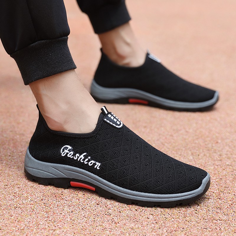  Sepatu  Sneakers Gunung Pria Outdoor Tanpa  Tali  Breathable 
