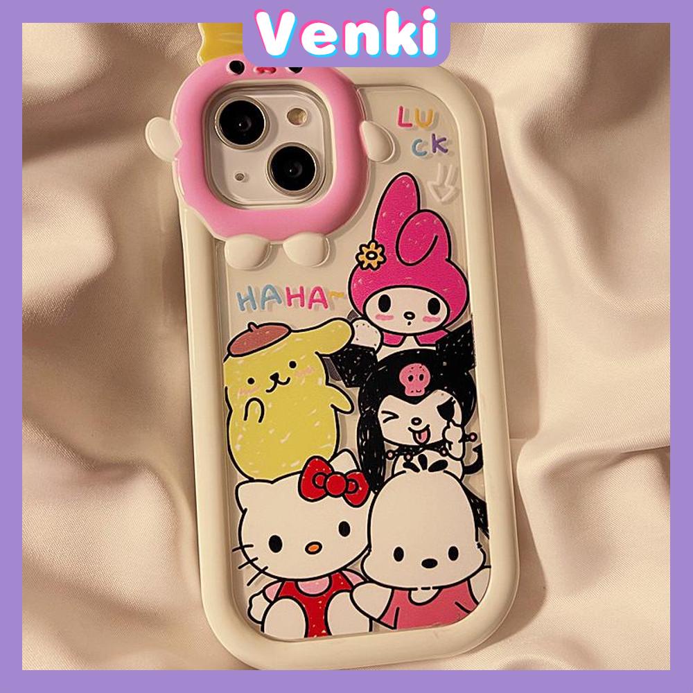 iPhone Case Silicone Soft Case Clear Case Airbag Shockproof Protection Camera Shiny Hand Feel Cartoon Cute Compatible For iPhone 11 Pro Max 13 Pro Max 12 Pro Max 7Plus xr XS Max