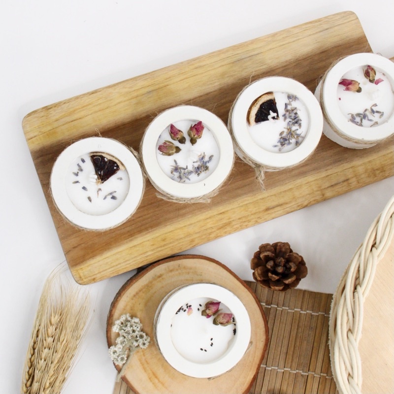 lilin aromaterapi lilin wangi scented candle souvenir hampers souvenir ulangtahun aesthetic candle l
