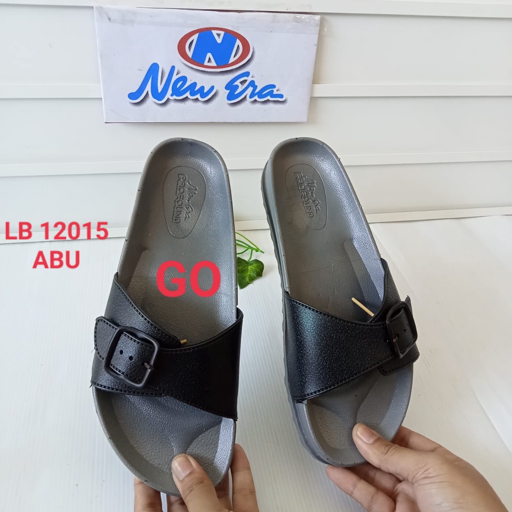 gos NEW ERA LB 12015 B &amp; LB E 12040 Sandal Karet  Wanita Slop  Size 37-40