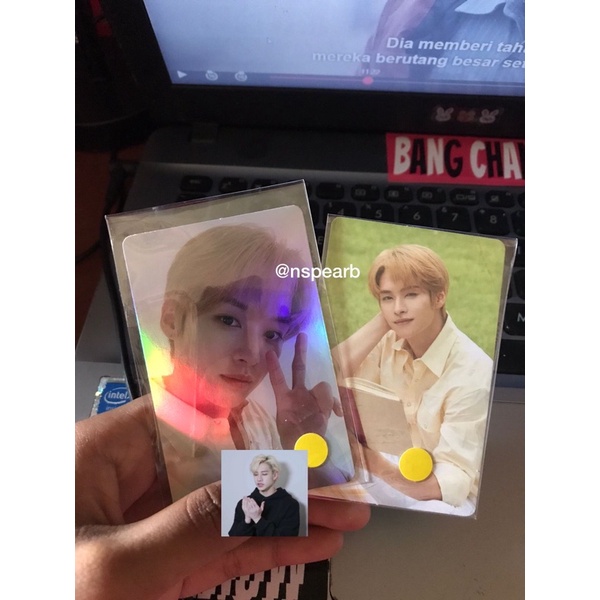 Pc photocard holo leeknow lino nacific