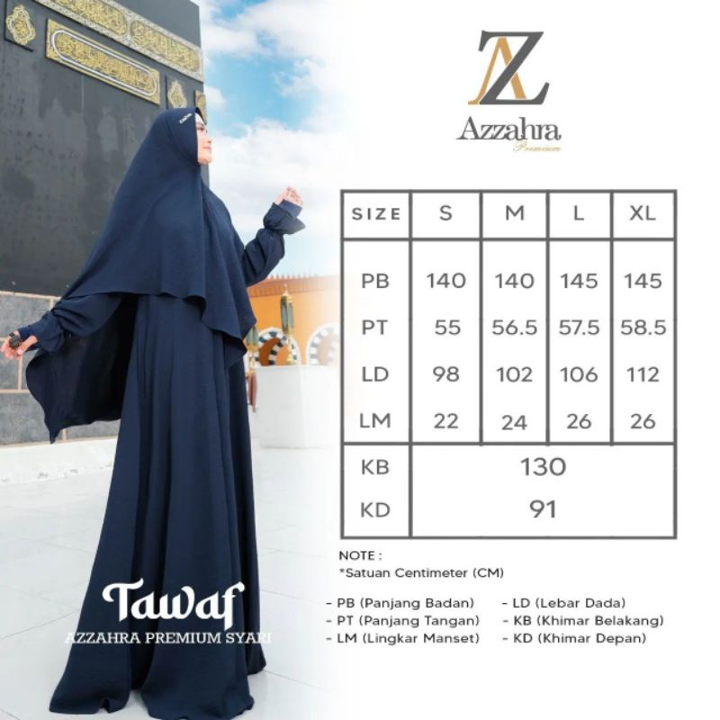 Tawaf Set by Azzahra Premium Syari
