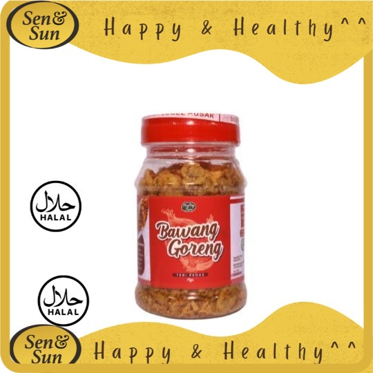 

Sen&Sun Bawang Goreng Teri Pedas 75 gr