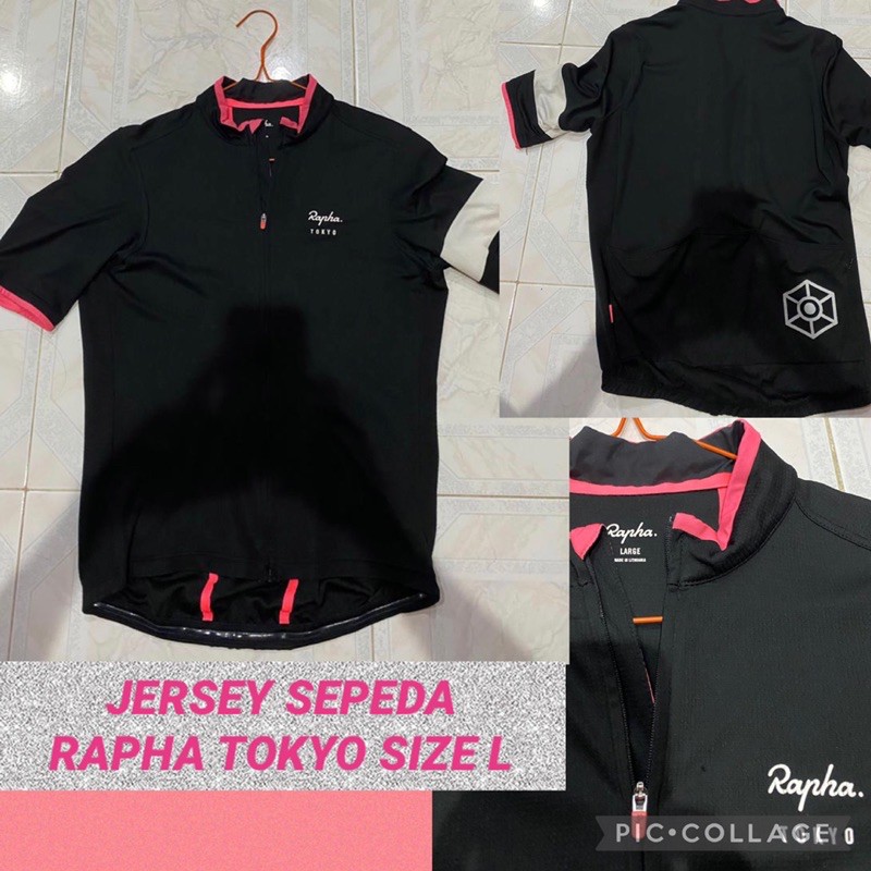 Jersey Sepede ROADBIKE RAPHA TOKYO SIZE L MEN JERSEY SEPEDA Original RAPHA