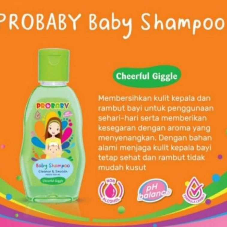 PROBABY Shampoo Clean and Smooth Hair Shampo Bayi Pro Baby