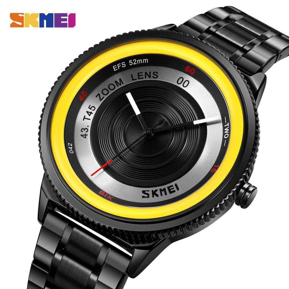 Jam Tangan Pria SKMEI Analog Men Stainless Original 9267CS