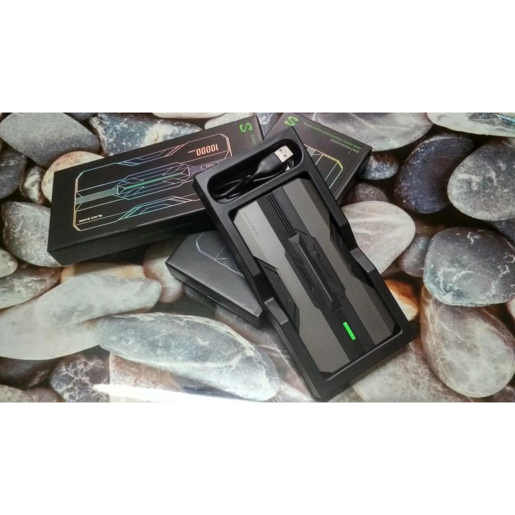 Power Bank XIAOMI Black Shark Quick Charge 10000mAh Original100%