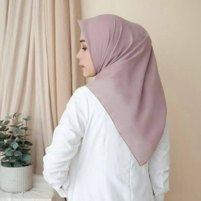 PROMO!Hijab Bella PREMIUM [59 Rb Dpt 4 PCS]  || Jilbab  segiempat polly cotton