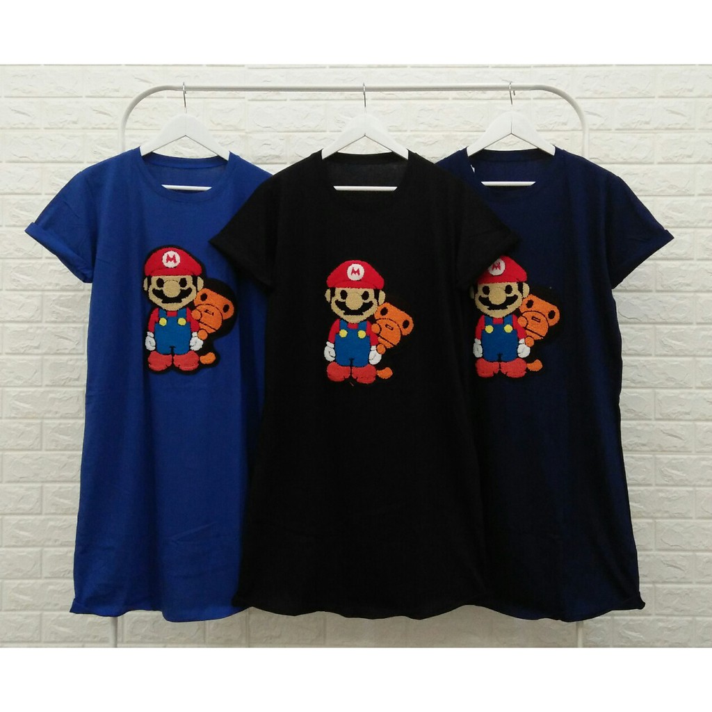 drjmb dress jumbo aplikasi bludru XXL 0428A