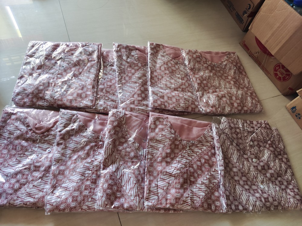 Atasan Batik Wanita Kerja Jumbo Dolby Dolbi Dobby Doby Modern Dan Terbaru 2020