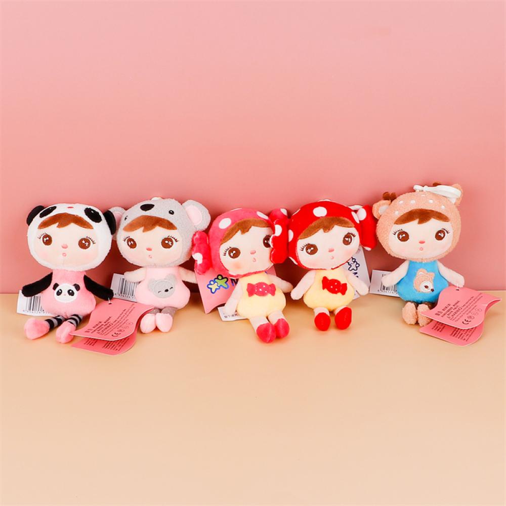 Timekey 2Pcs Metoo Mainan Boneka Stuffed Plush Kelinci Jibao Untuk Anak Perempuan S7T6