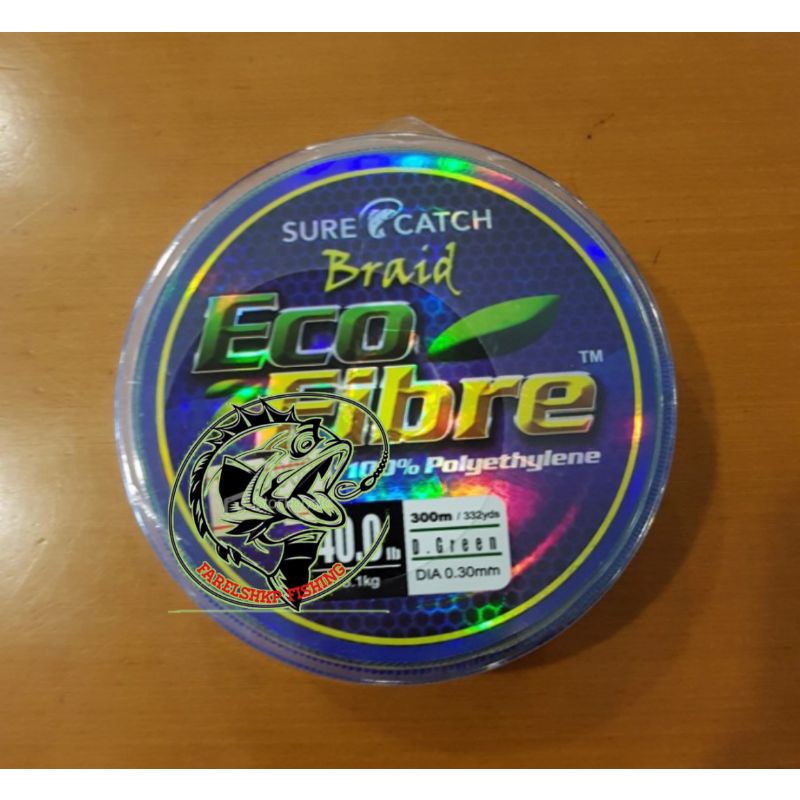 Senar pe suracatch eco fibre 40lb 50lb 80lb 300m