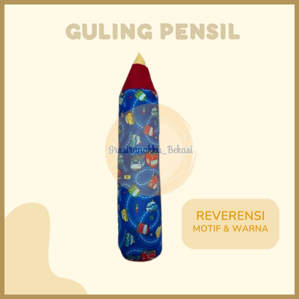 Guling Pensil Termurah Motif Bus