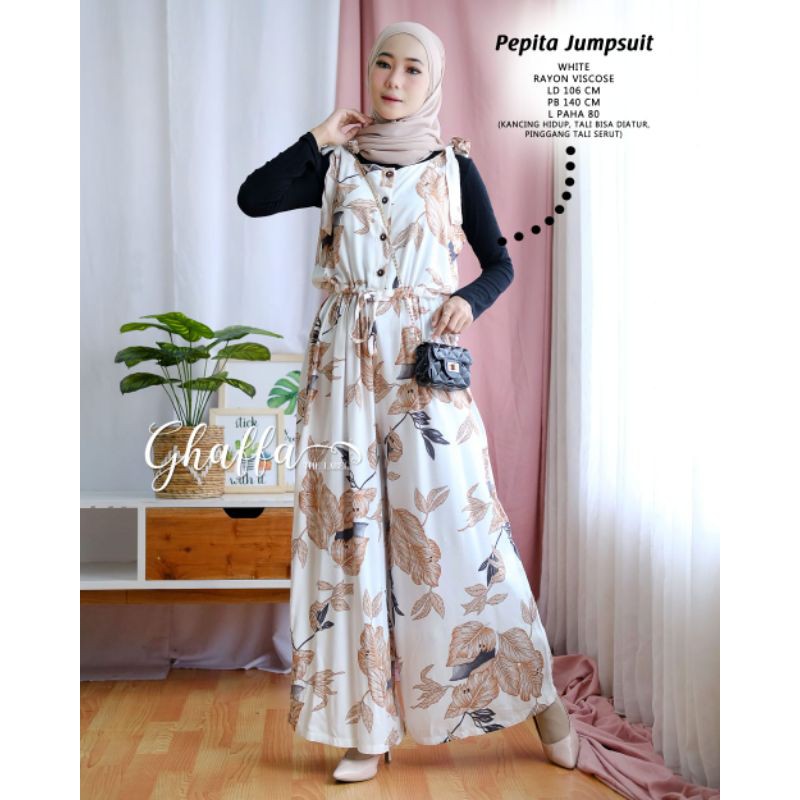 PEPITA JUMPSUIT BY GHAFFA THE LABE