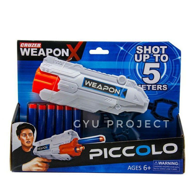 Cruzer Weapon-X Piccolo Blaster Senjata Mainan