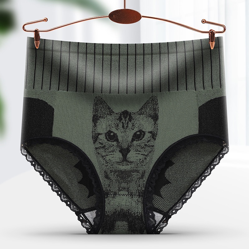 Celana Dalam Wanita Tinggi Renda CD Underwear Panties CAT Style CD40