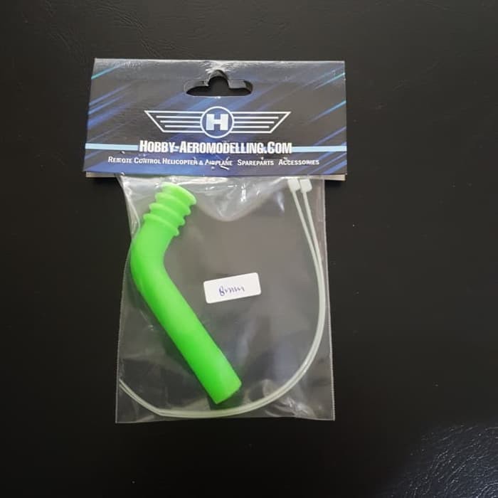 Silicone Exhaust 8mm sambungan knalpot untuk RC Pesawat. RC Mobil Nitro