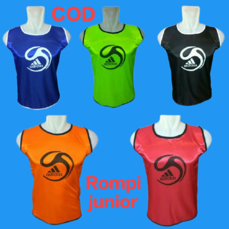 Rompi latihan/rompi futsal /rompi sepakbola /rompi lusinan junior anak