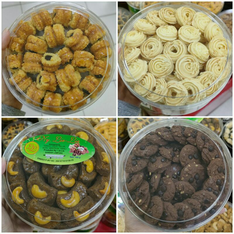 Aneka Kue Kering Lebaran Ny. Lie Lie