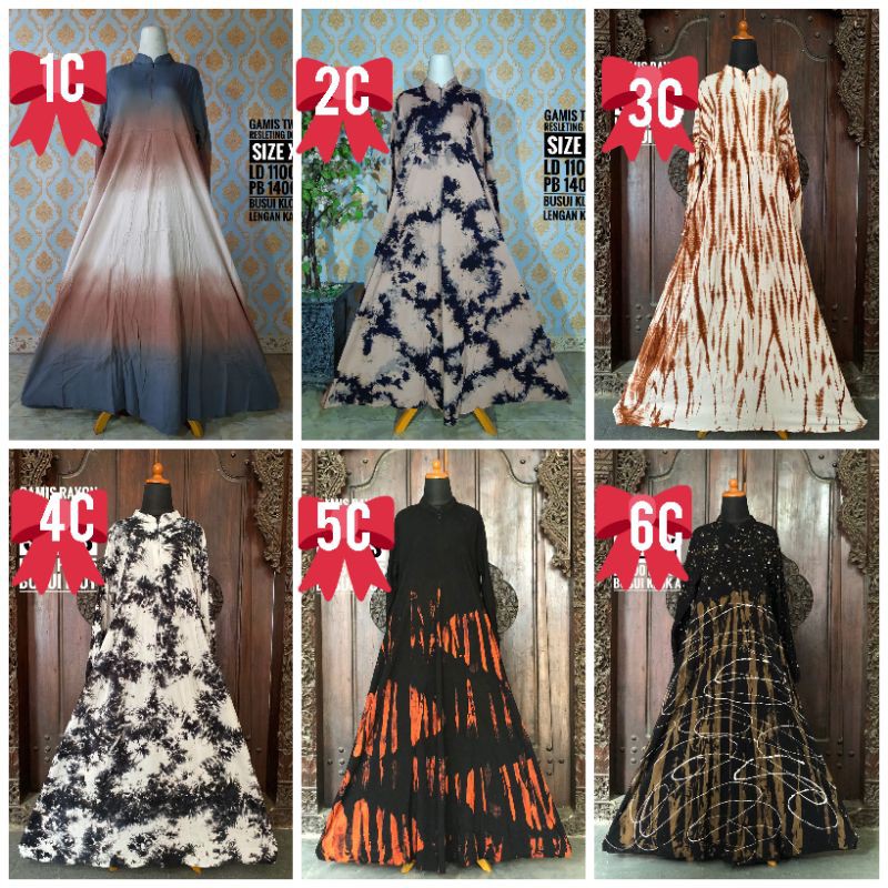 Gamis twill / (Size S,M,L,XL) Gamis twill rainbow / pelangi / ori twill super busui