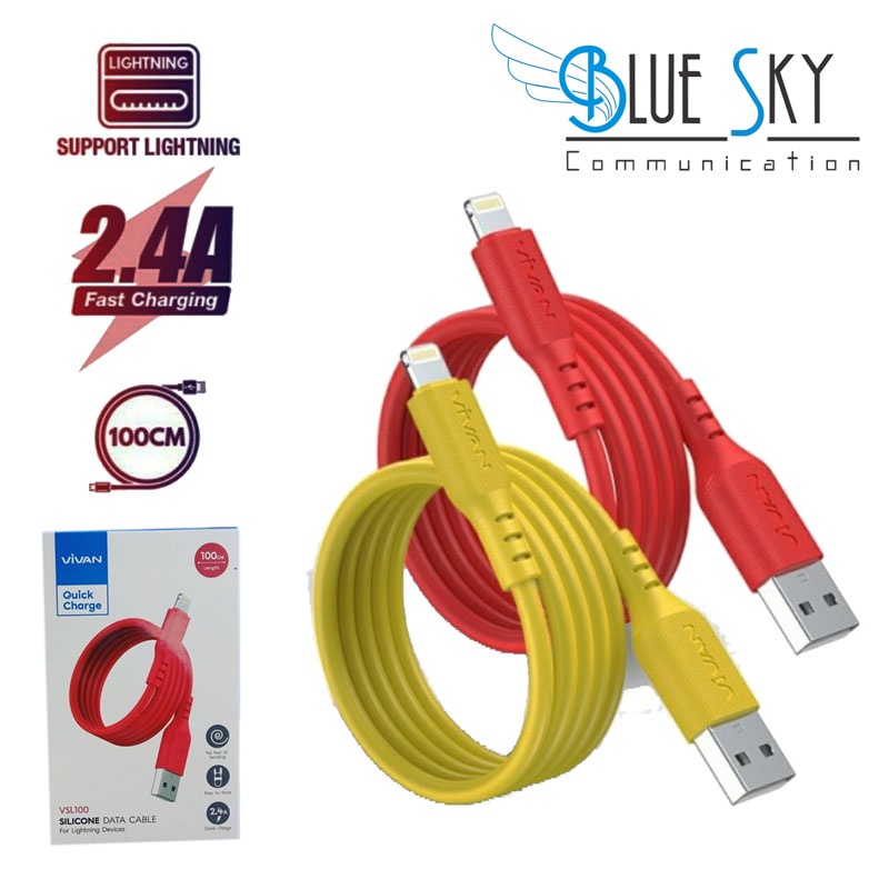 KABEL USB VIVAN VSL100 LIGHTNING