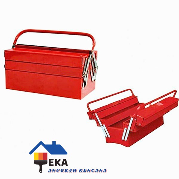 TOOLBOX BESI 3 SUSUN TOOL BOX Rak Baut Kunci Perkakas Model Tekiro 21" TERMURAH EKA