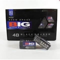 

PENGHAPUS PENSIL BIG B-24 BLACK/PACK